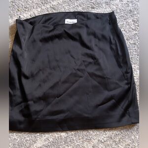 Aritzia satin skirt
